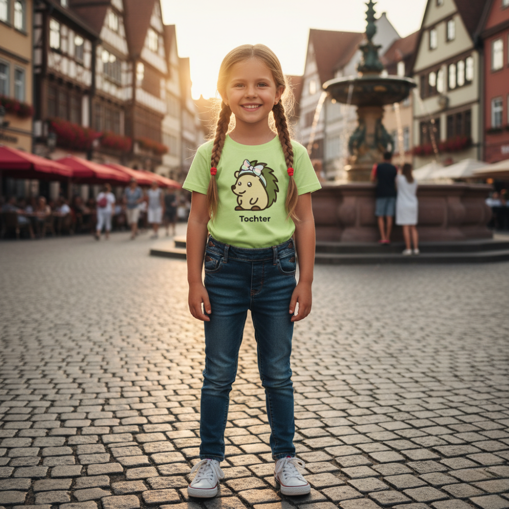 Spin | Mädchen Bio-T-Shirt - Family Edition Spin Collection