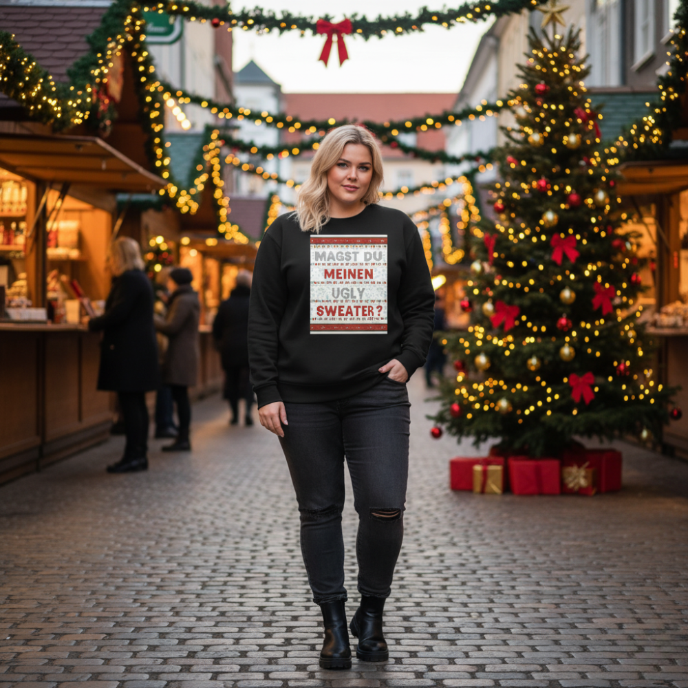 Spin | Unisex Bio-Weihnachtspullover - Christmas Collection Ugly