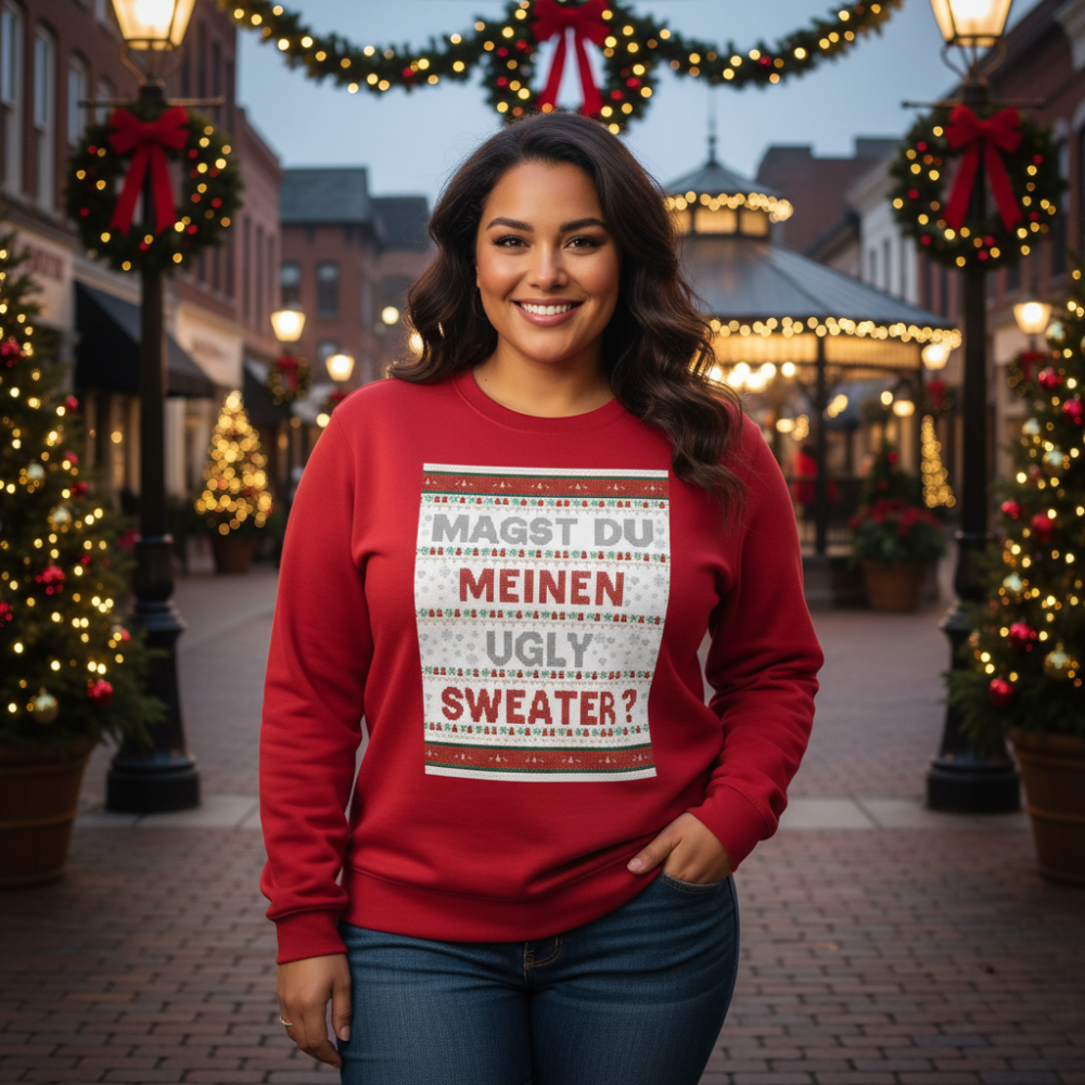 Spin | Unisex Bio-Weihnachtspullover - Christmas Collection Ugly