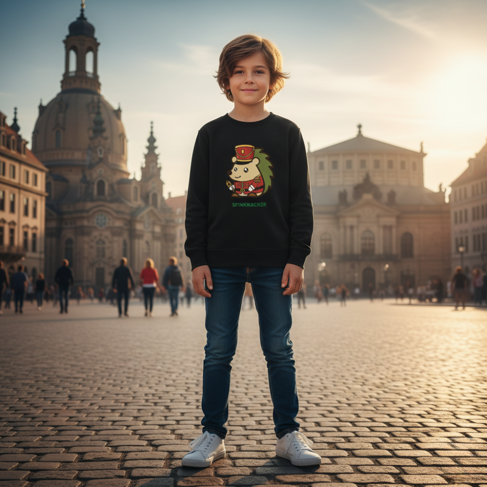 Spin | Kinder recycled Weihnachtspullover - Nachhaltig Christmas Collection Spinknacker