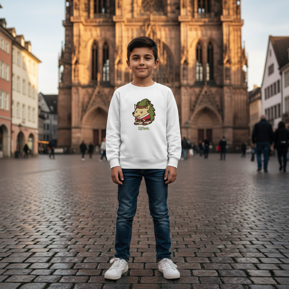 Spin | Kinder recycled Weihnachtspullover - Nachhaltig Christmas Collection ElfSpin