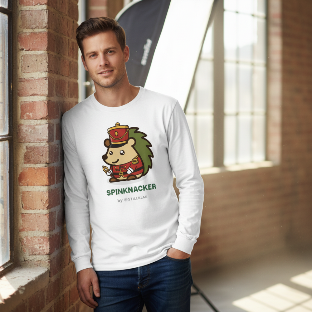 Spin | Unisex Bio-Langarmshirt - Christmas Collection Spinnacker