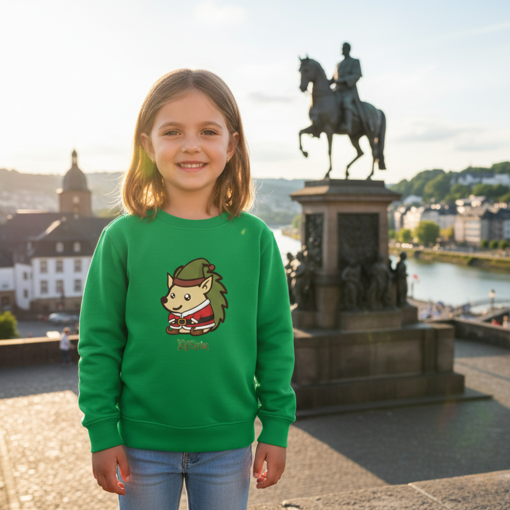 Spin | Kinder recycled Weihnachtspullover - Nachhaltig Christmas Collection ElfSpin
