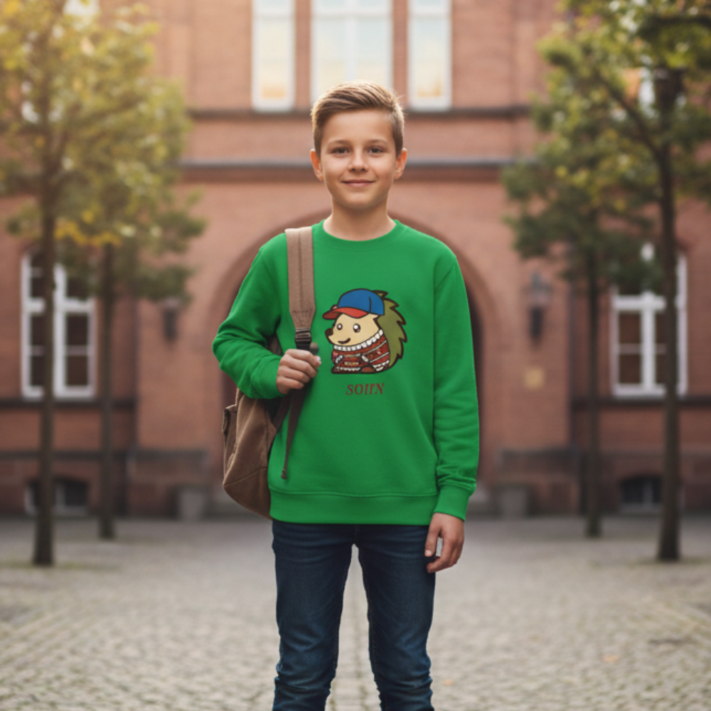 Spin | Junge Recycling-Weihnachtspullover - Nachhaltig Christmas Collection Family Edition