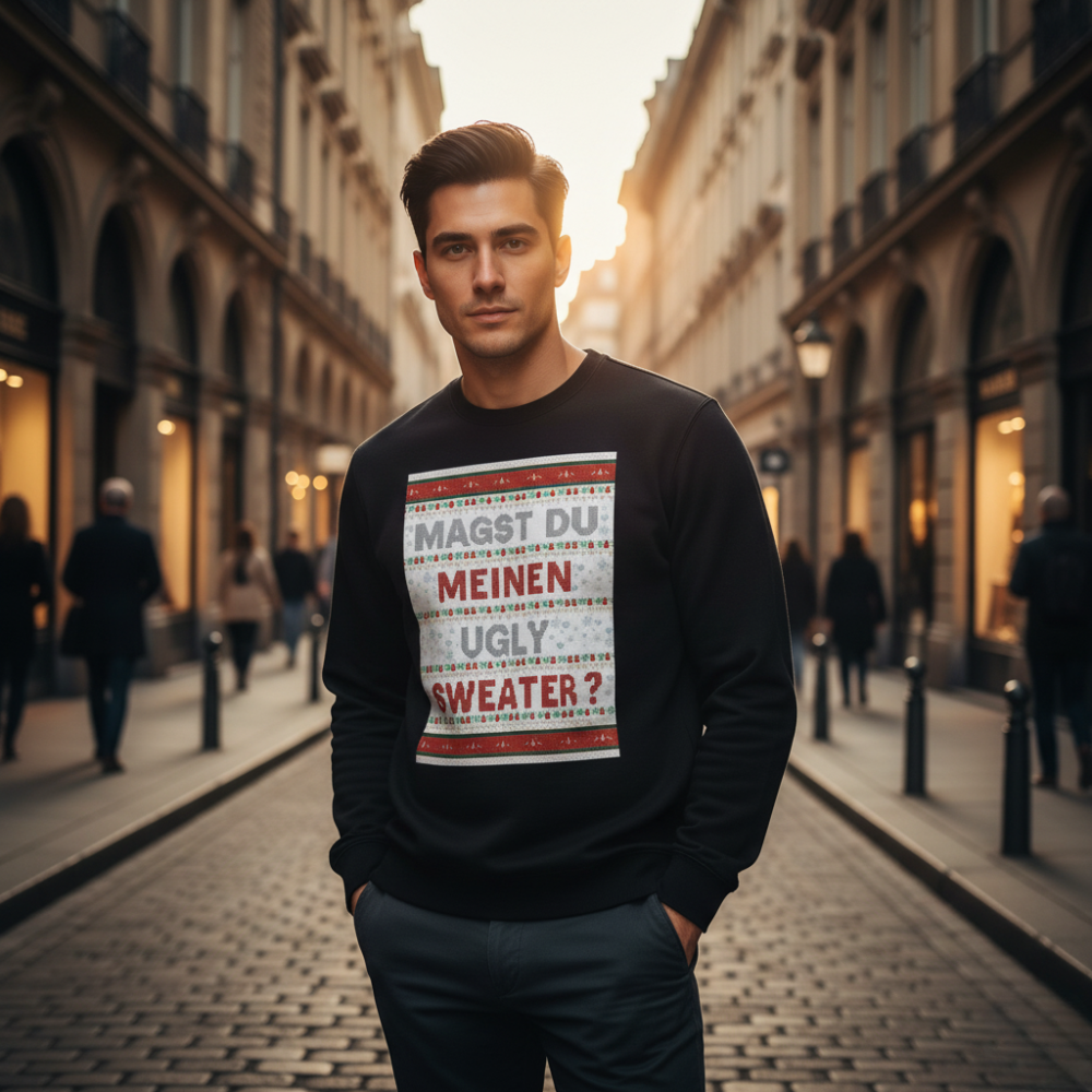 Spin | Unisex Bio-Weihnachtspullover - Christmas Collection Ugly
