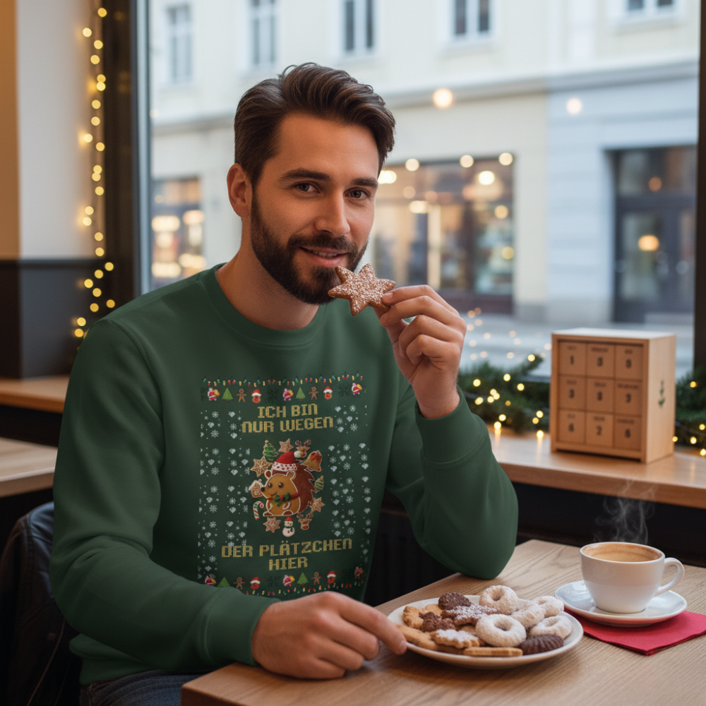 Spin | Unisex Bio-Weihnachtspullover - Christmas Collection GingerSpin