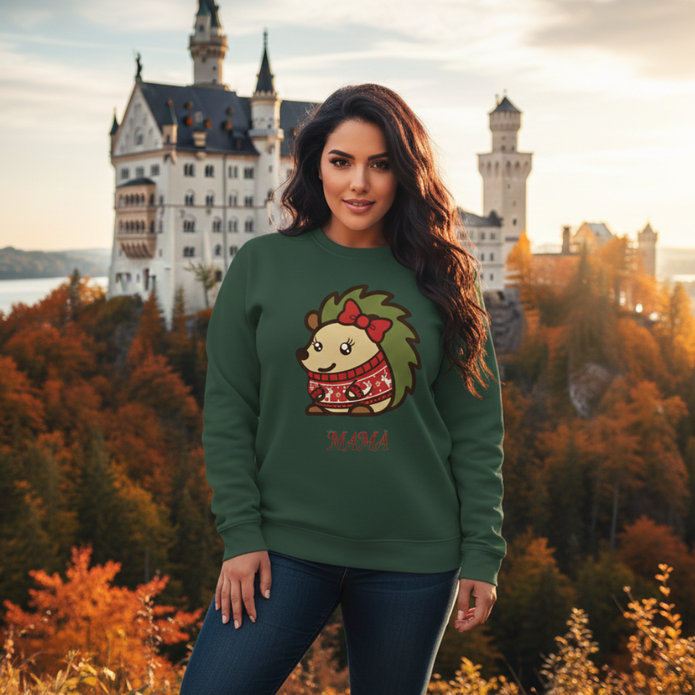 Spin | Damen Bio-Weihnachtspullover - Christmas Collection Family Edition