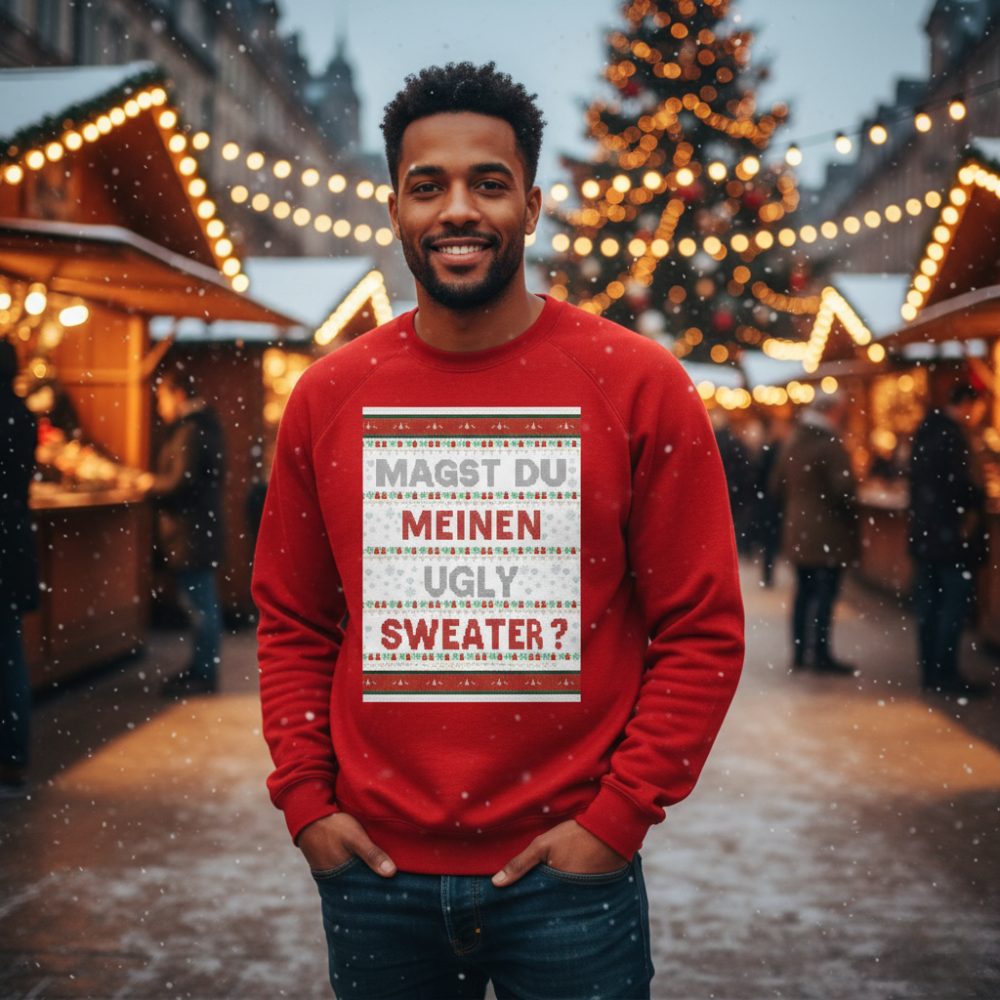 Spin | Unisex Bio-Weihnachtspullover - Christmas Collection Ugly