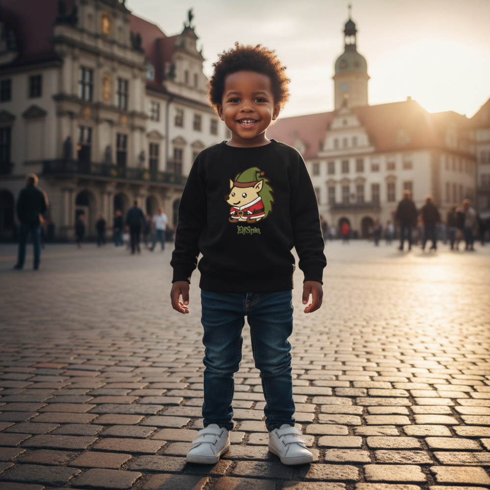 Spin | Kinder recycled Weihnachtspullover - Nachhaltig Christmas Collection ElfSpin