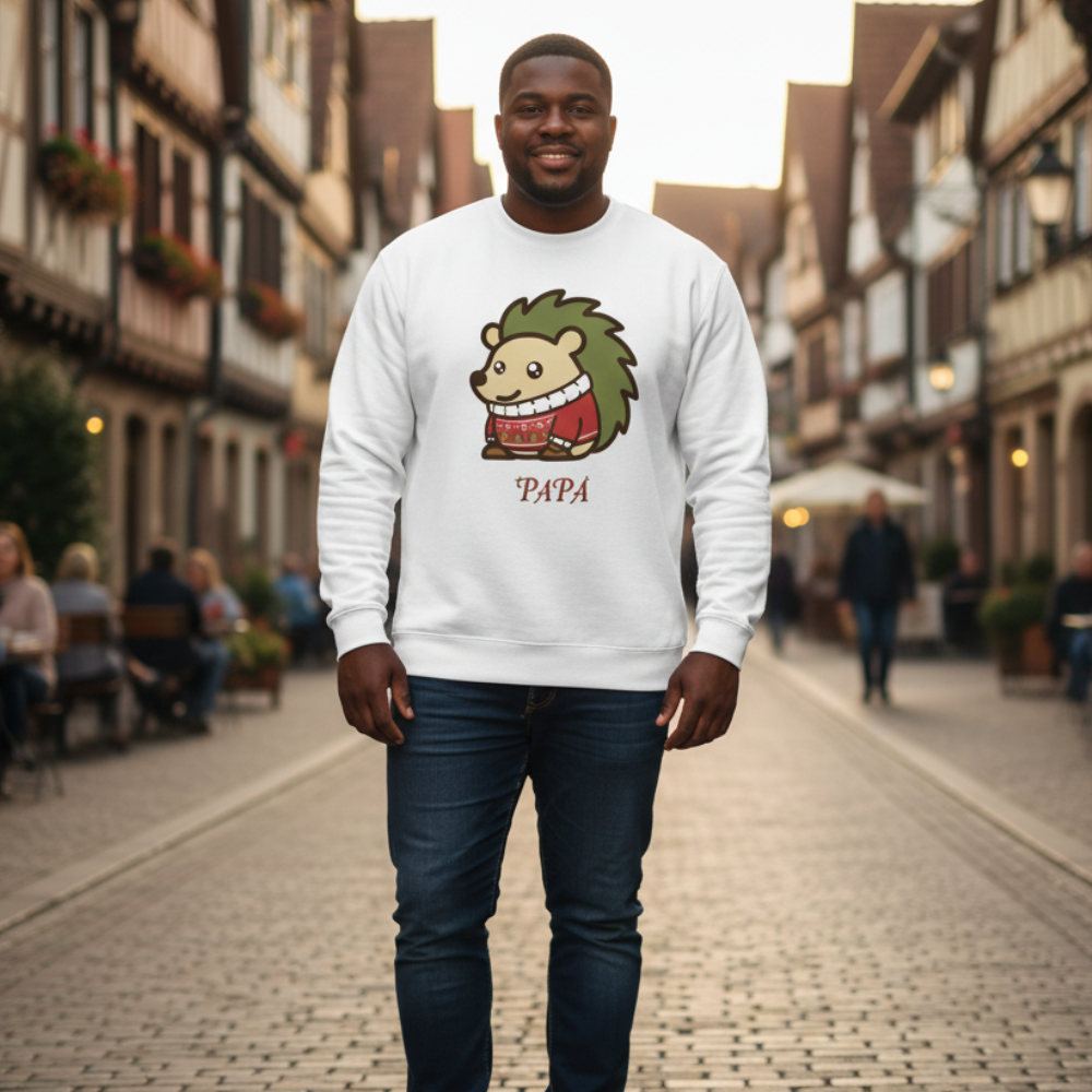 Spin | Herren Bio-Weihnachtspullover - Christmas Collection Family Edition
