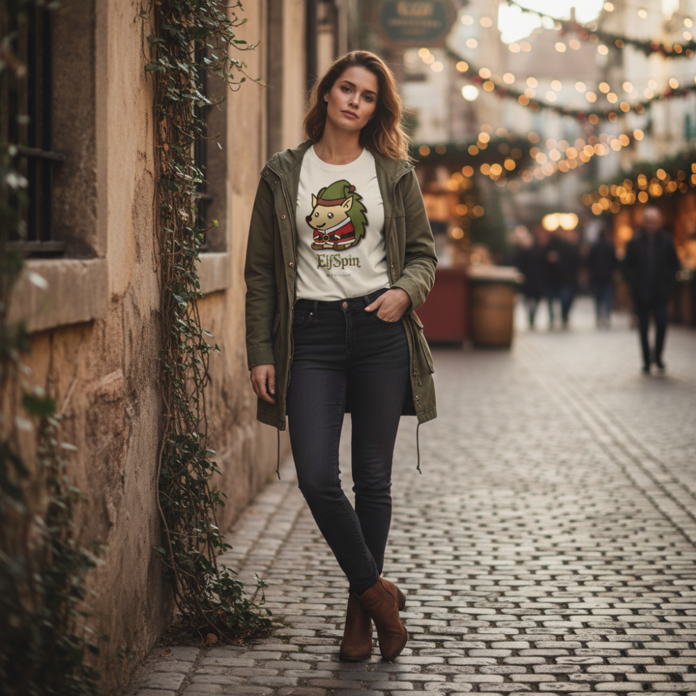 Spin | Unisex Bio-Langarmshirt - Christmas Collection ElfSpin