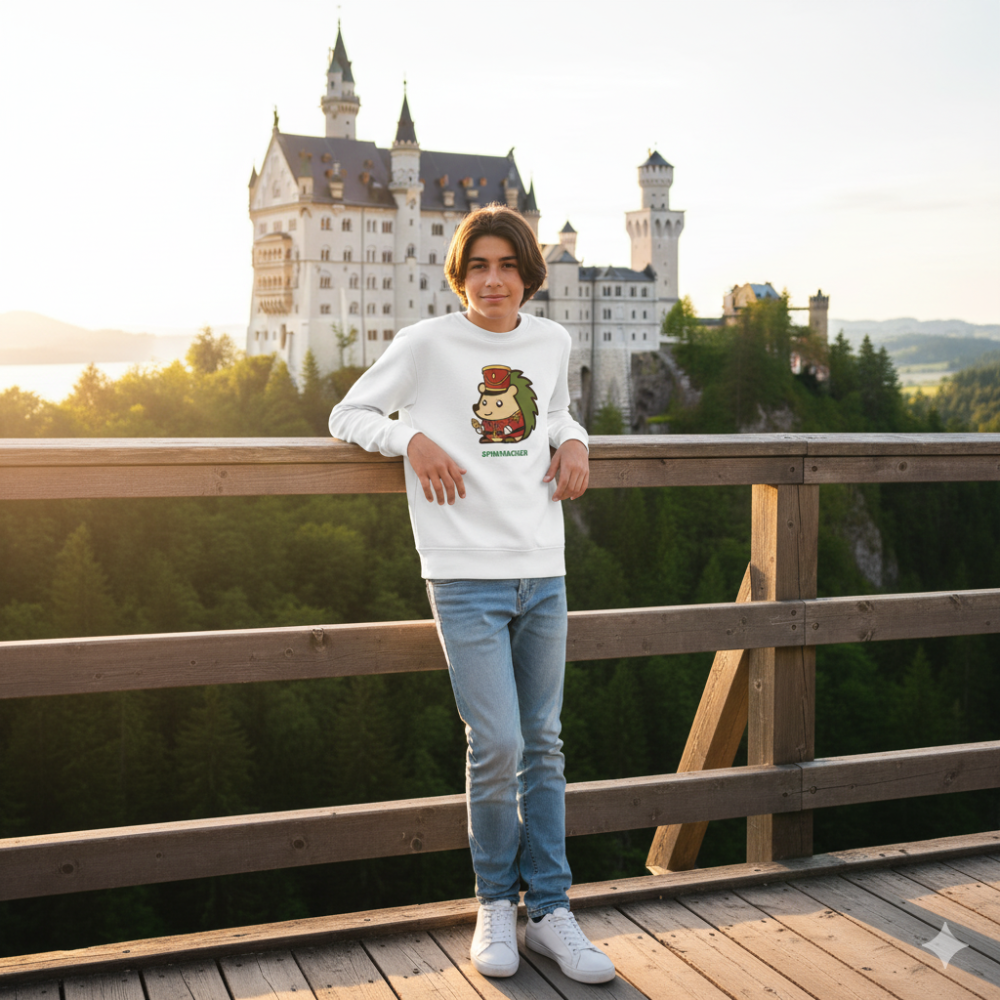 Spin | Kinder recycled Weihnachtspullover - Nachhaltig Christmas Collection Spinknacker