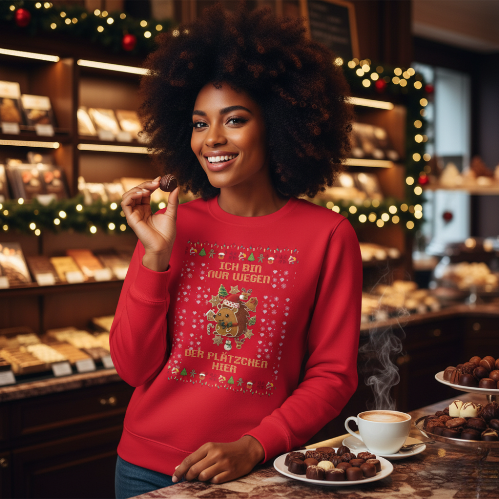 Spin | Unisex Bio-Weihnachtspullover - Christmas Collection GingerSpin
