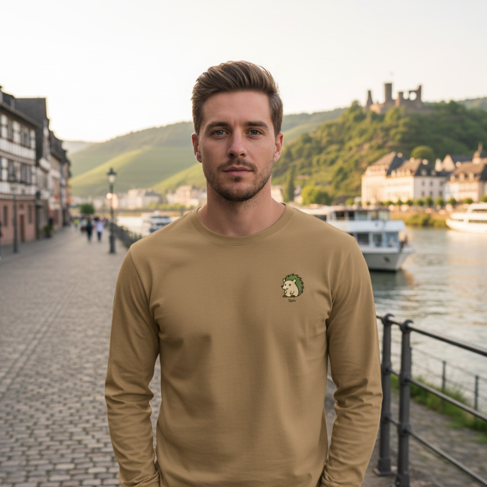 Spin | Unisex Bio-Langarmshirt - Spin Collection