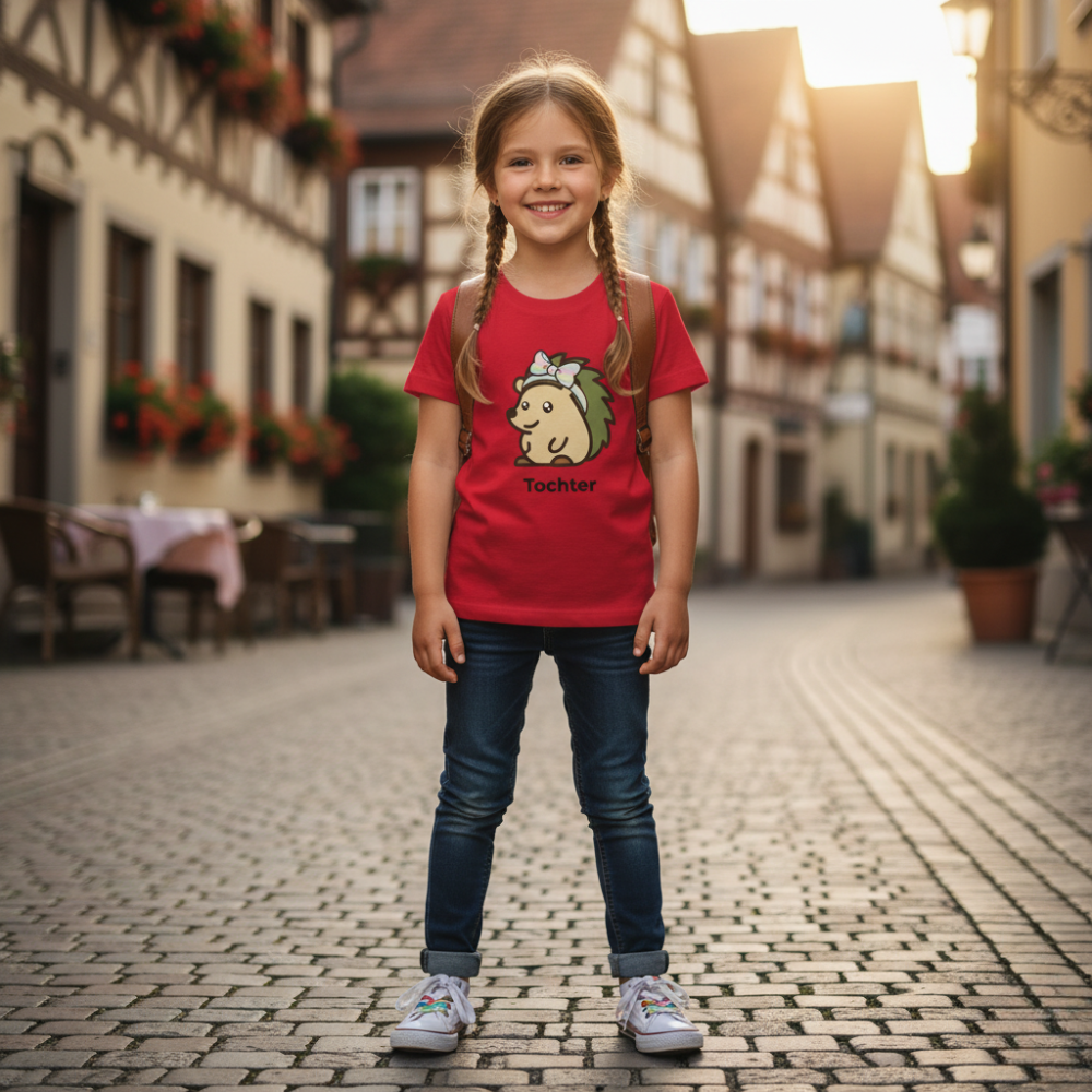 Spin | Mädchen Bio-T-Shirt - Family Edition Spin Collection