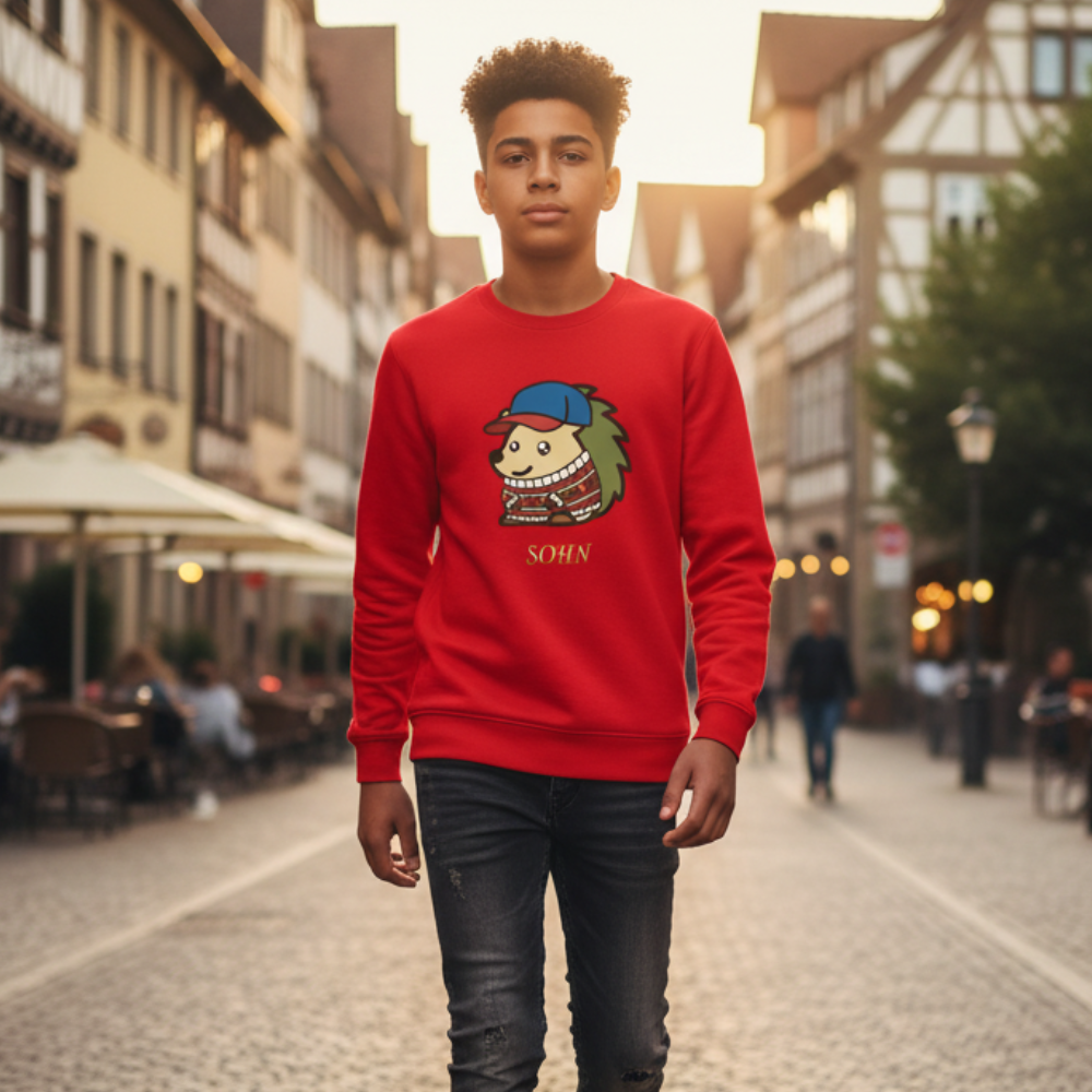Spin | Junge Recycling-Weihnachtspullover - Nachhaltig Christmas Collection Family Edition