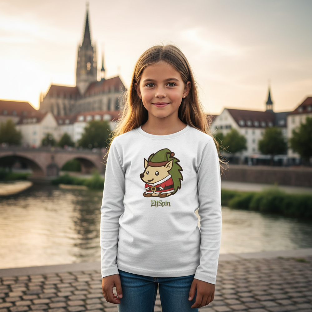 Spin | Kinder recycled Weihnachtspullover - Nachhaltig Christmas Collection ElfSpin