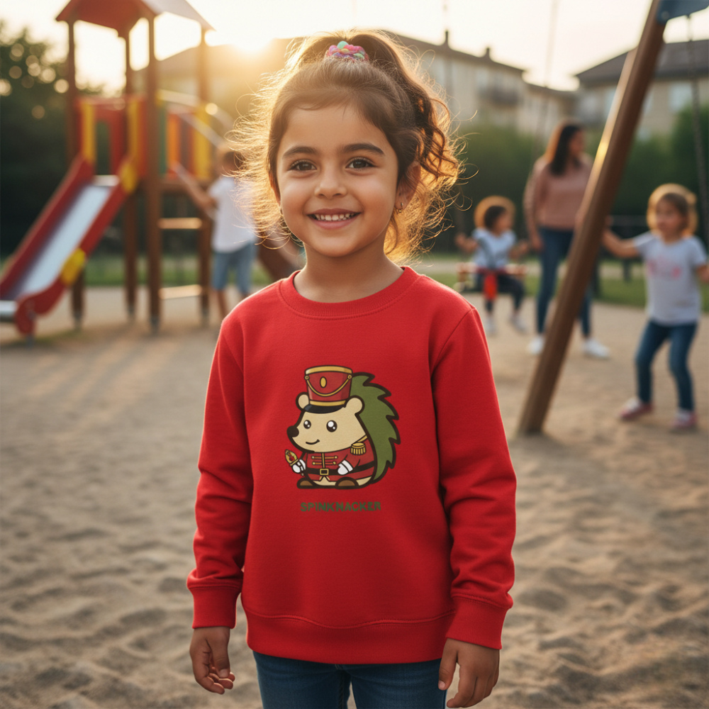 Spin | Kinder recycled Weihnachtspullover - Nachhaltig Christmas Collection Spinknacker