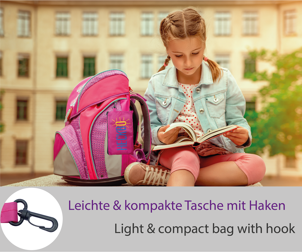 Heckbo | Kinder Farbwechsel Ranzenschutz - Einhorn