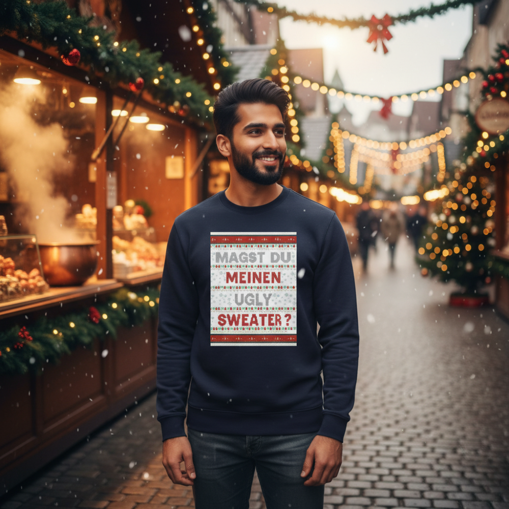 Spin | Unisex Bio-Weihnachtspullover - Christmas Collection Ugly