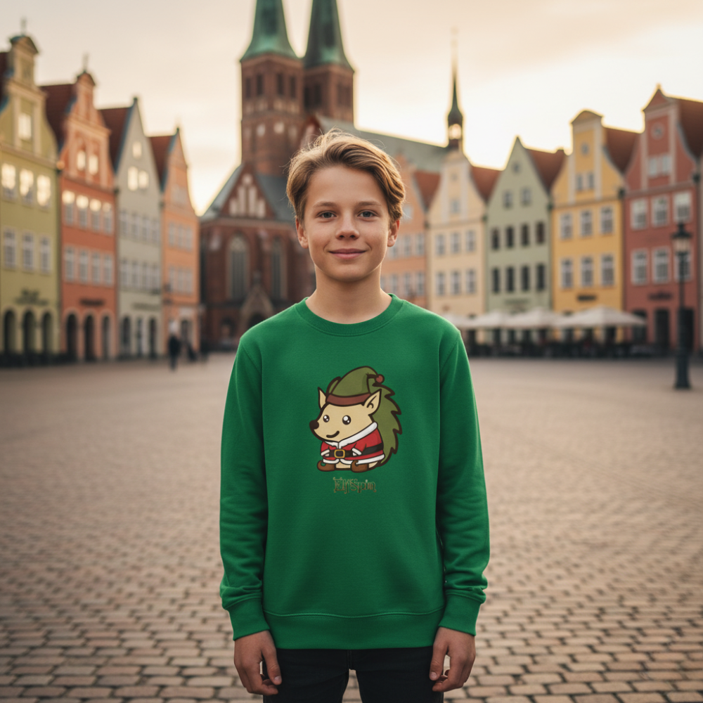 Spin | Kinder recycled Weihnachtspullover - Nachhaltig Christmas Collection ElfSpin