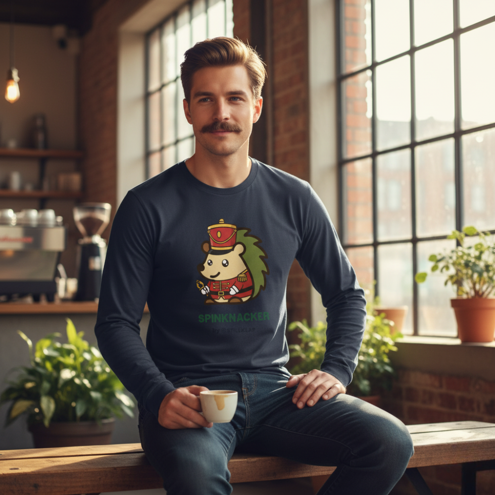 Spin | Unisex Bio-Langarmshirt - Christmas Collection Spinnacker