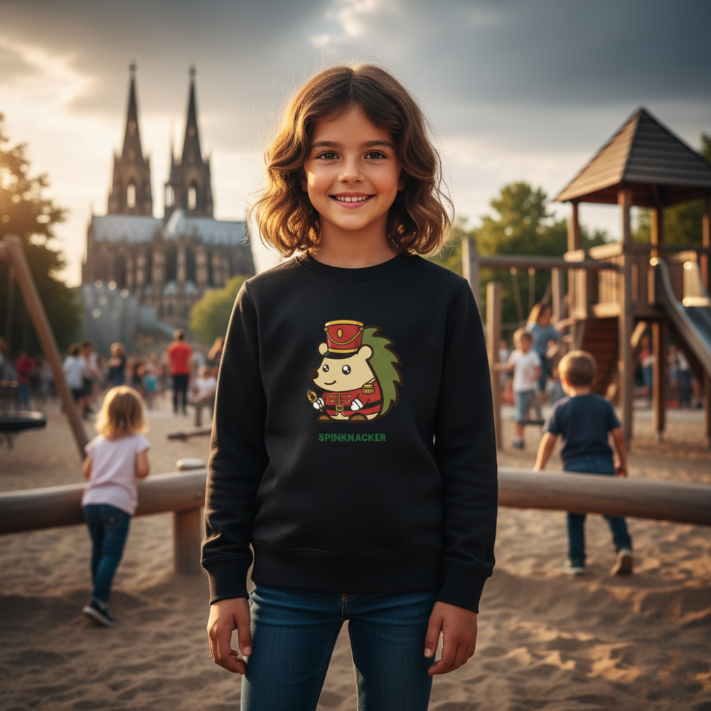 Spin | Kinder recycled Weihnachtspullover - Nachhaltig Christmas Collection Spinknacker