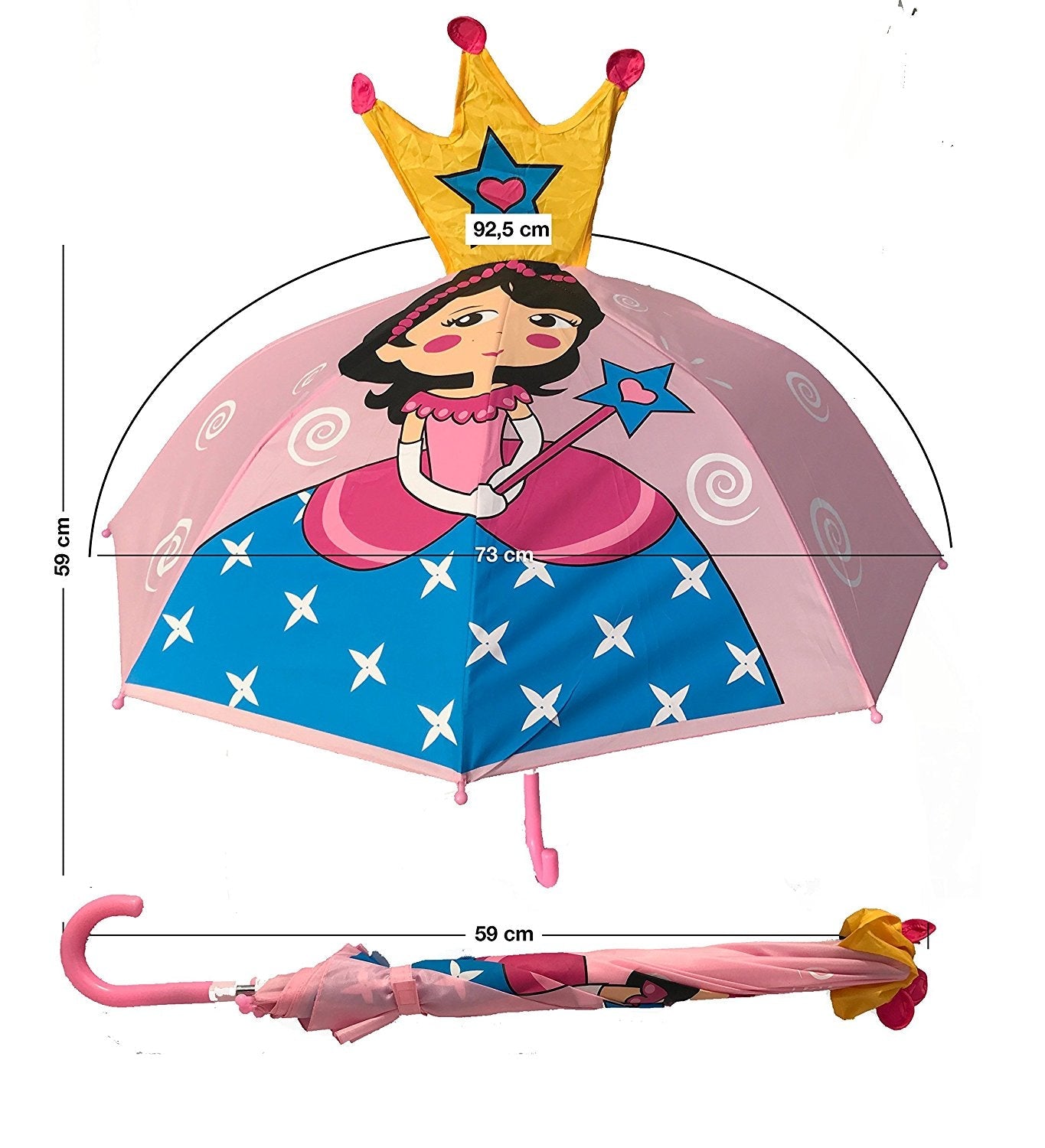 Heckbo | Regenschirm - Prinzessin Rosa