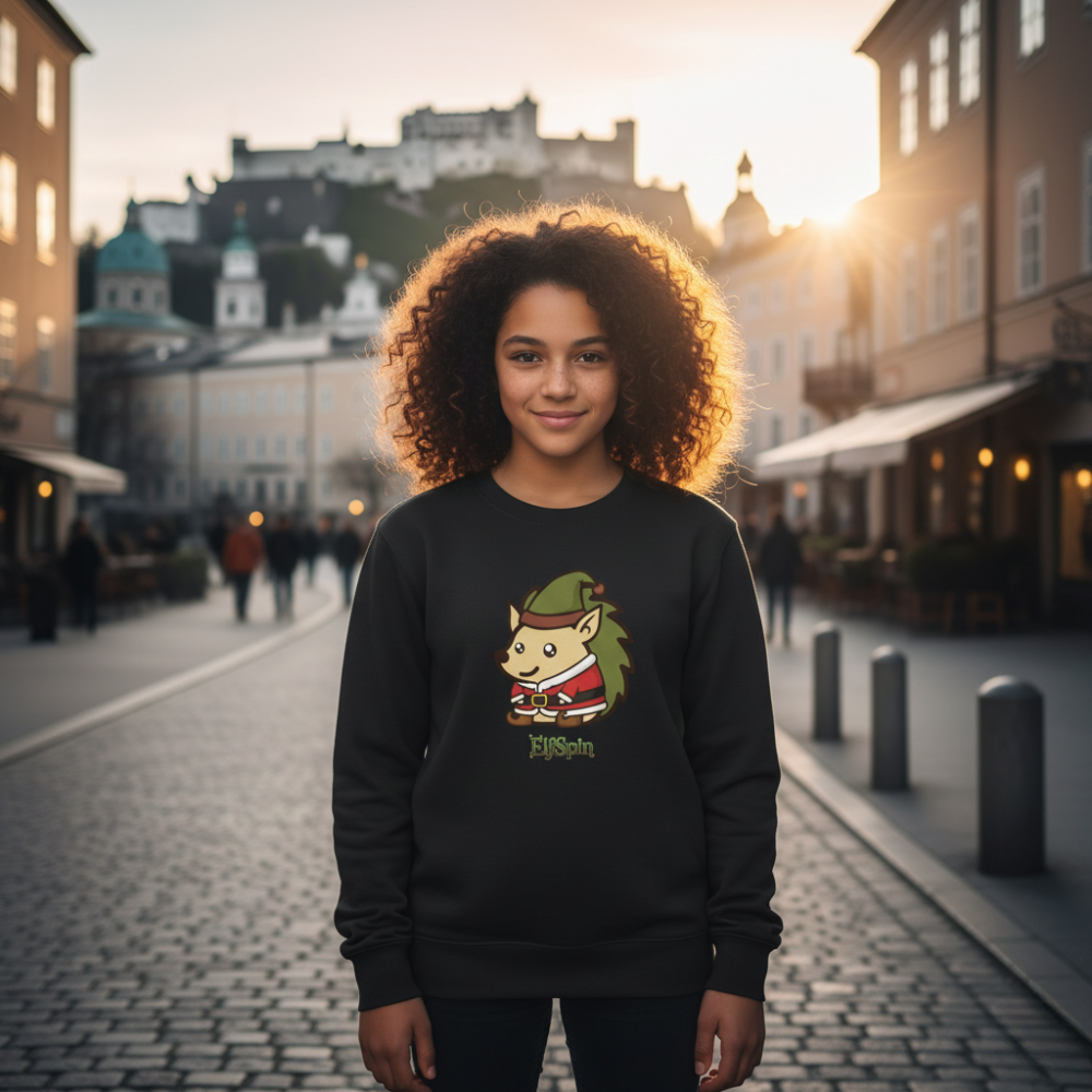 Spin | Kinder recycled Weihnachtspullover - Nachhaltig Christmas Collection ElfSpin