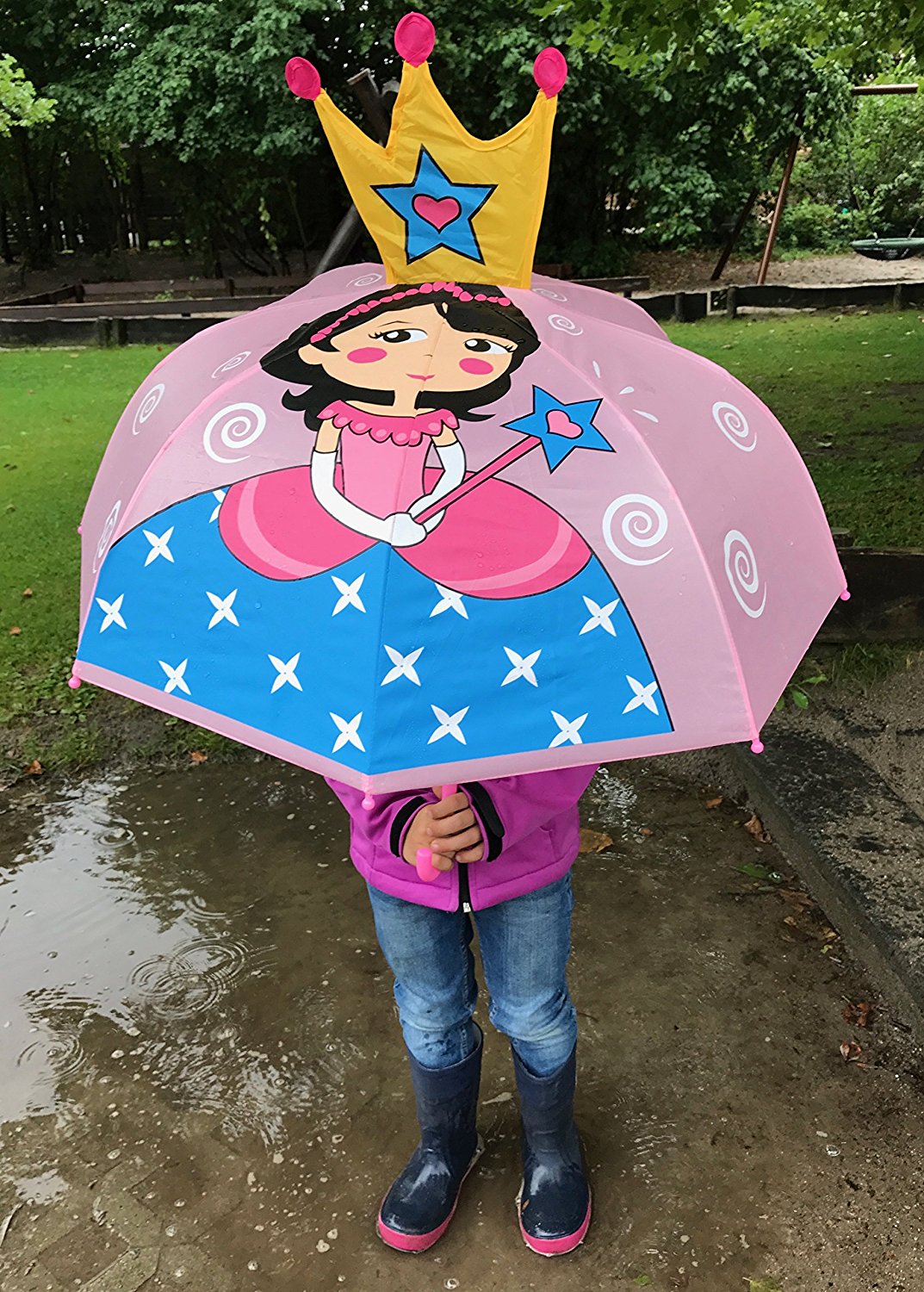 Heckbo | Regenschirm - Prinzessin Rosa