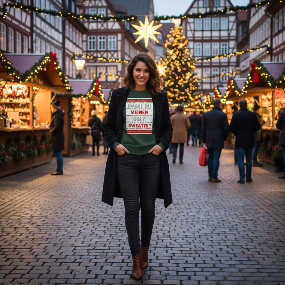 Spin | Unisex Bio-Weihnachtspullover - Christmas Collection Ugly
