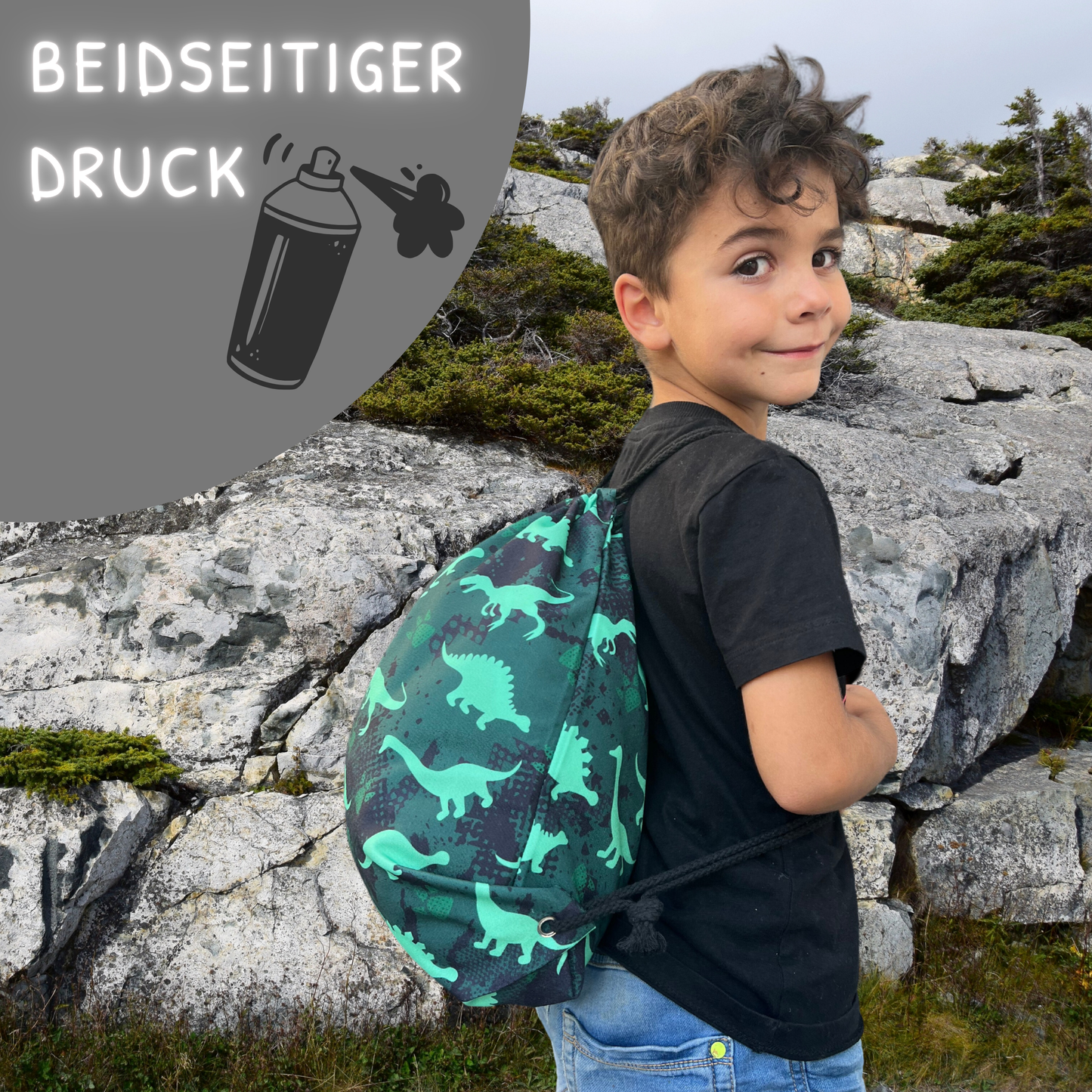 Heckbo | Kinder Turnbeutel - Dinosaurier