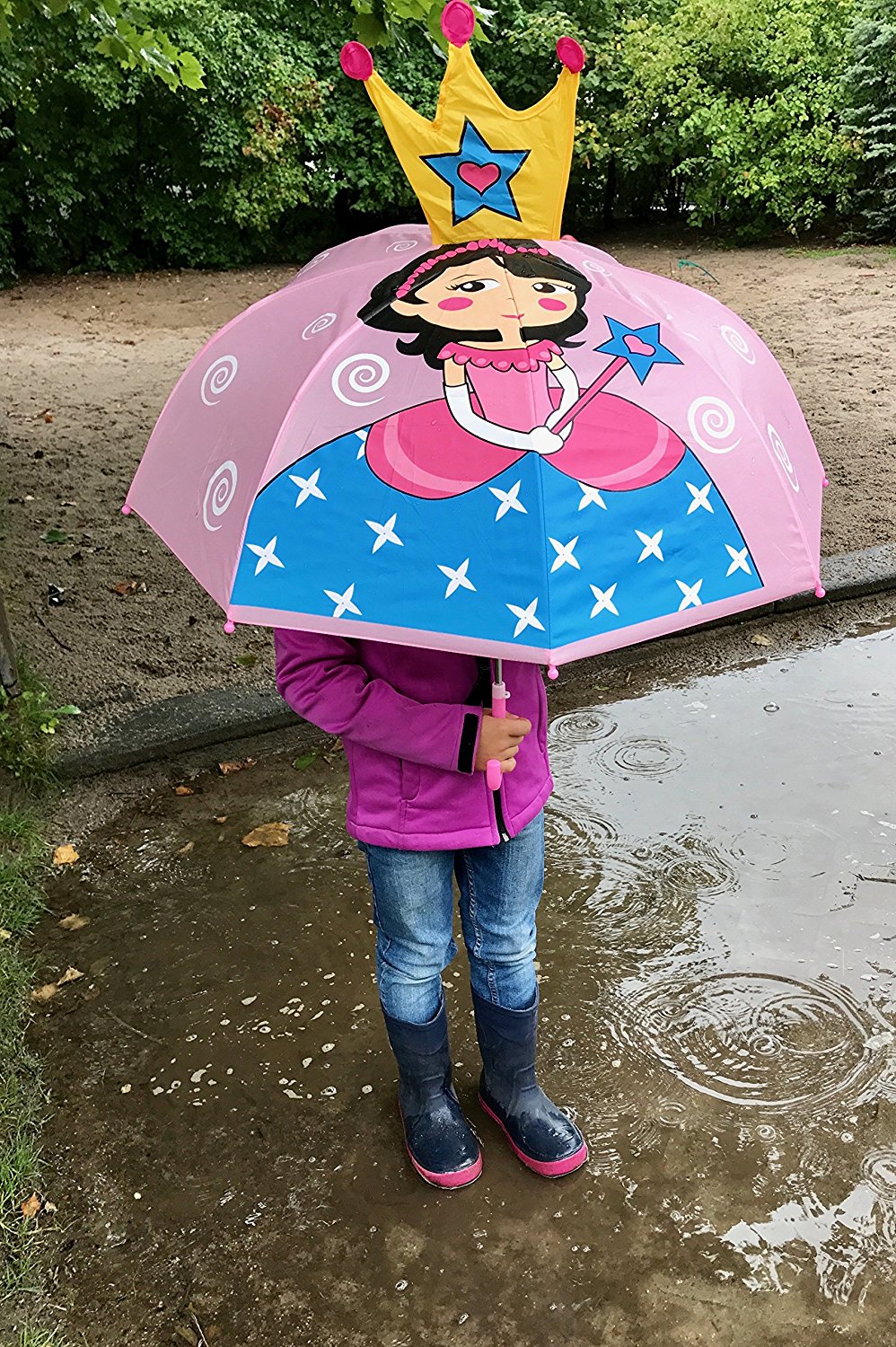 Heckbo | Regenschirm - Prinzessin Rosa