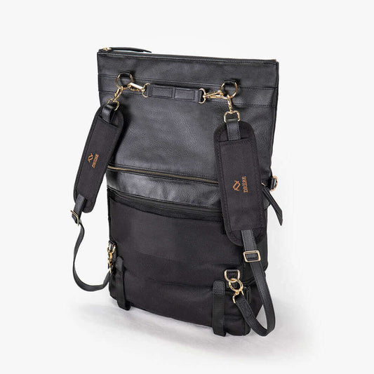 DAKOTA 3 in 1 Rucksack & Umhängetasche Schwarz