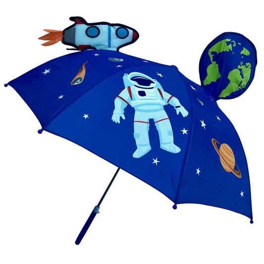 Heckbo | 3D Regenschirm - Weltraum