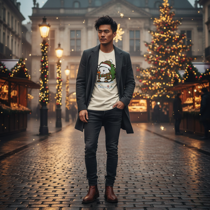Spin | Unisex Bio-Langarmshirt - Christmas Collection SnowSpin