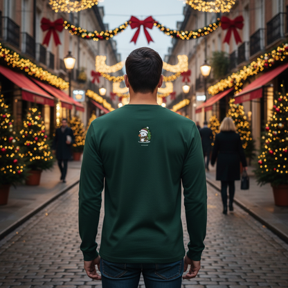 Spin | Unisex Bio-Langarmshirt - Christmas Collection SnowSpin