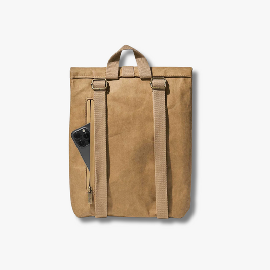 Oak Kraft Paper Backpack Sand