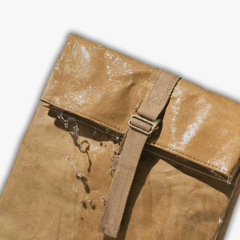 Oak Kraft Paper Backpack Sand