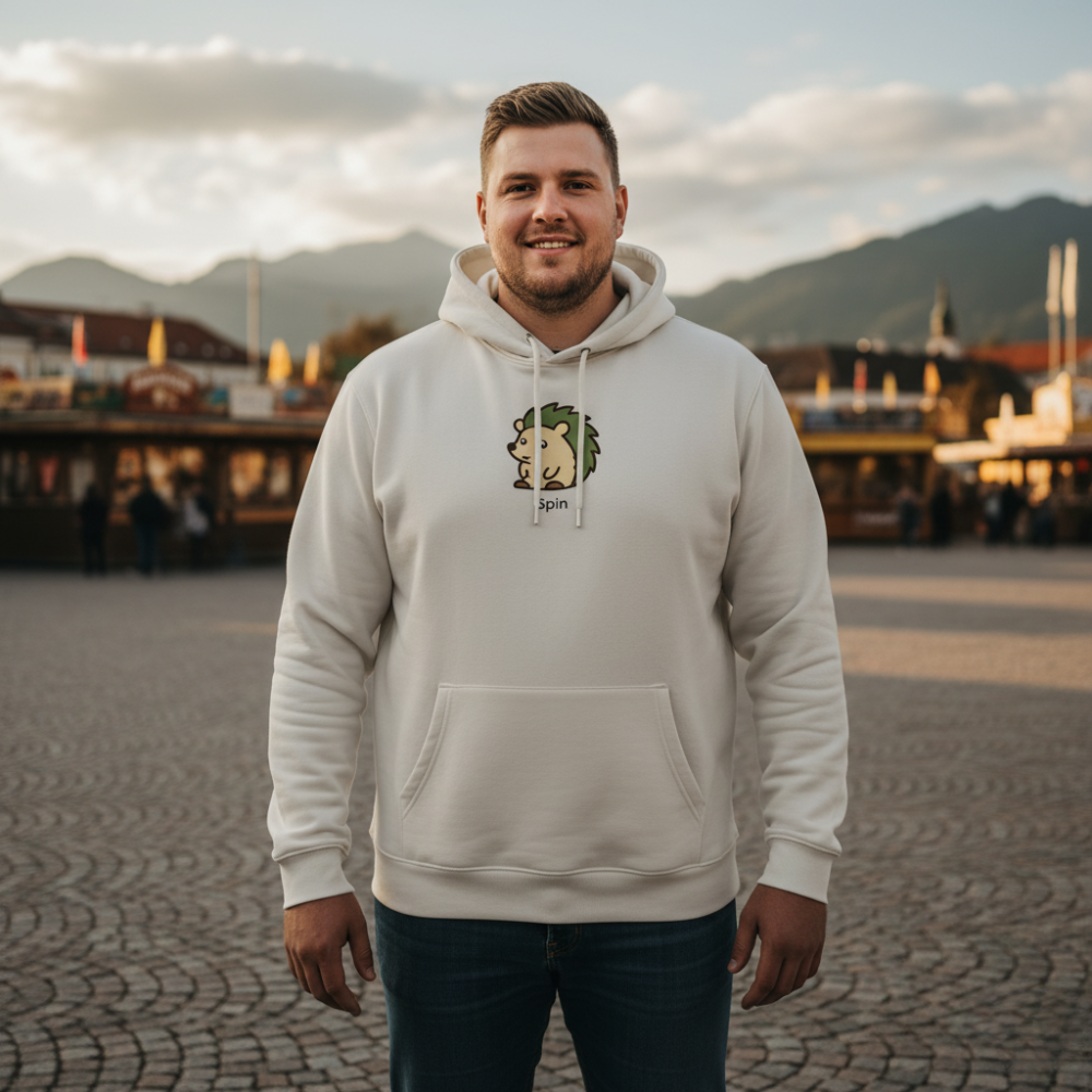 Spin | Unisex Bio-Kapuzensweatshirt - Spin Collection