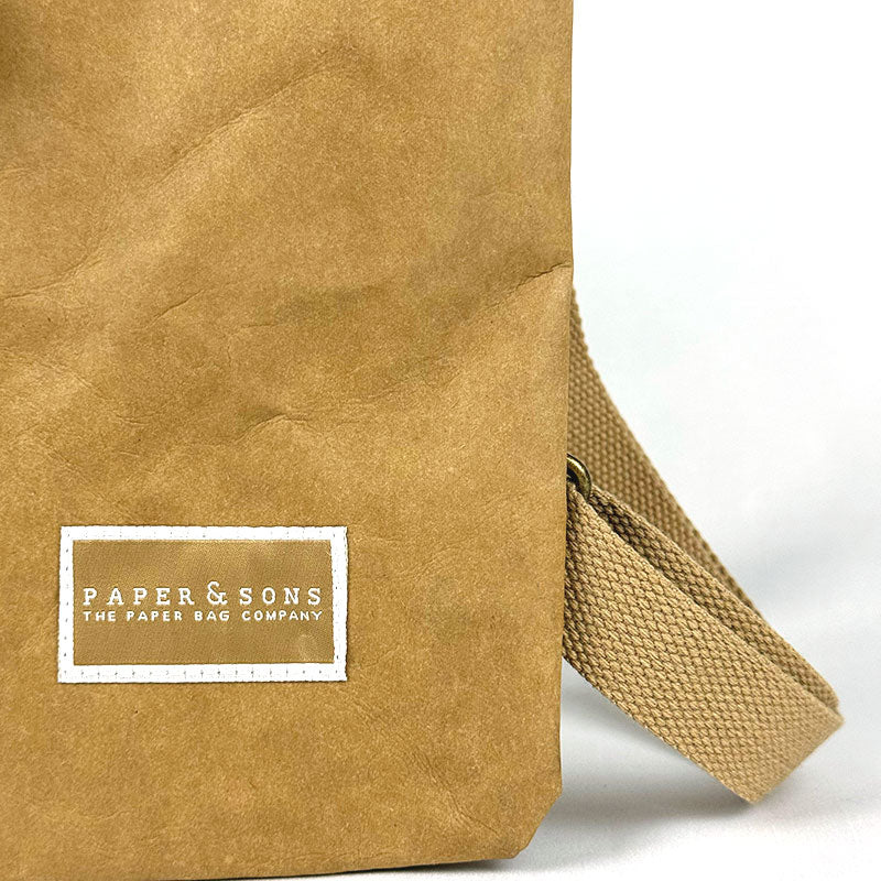 Oak Kraft Paper Backpack Sand