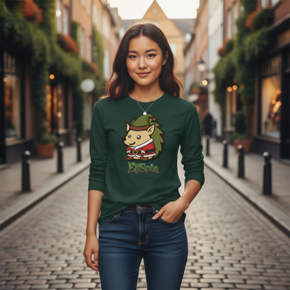 Spin | Unisex Bio-Langarmshirt - Christmas Collection ElfSpin