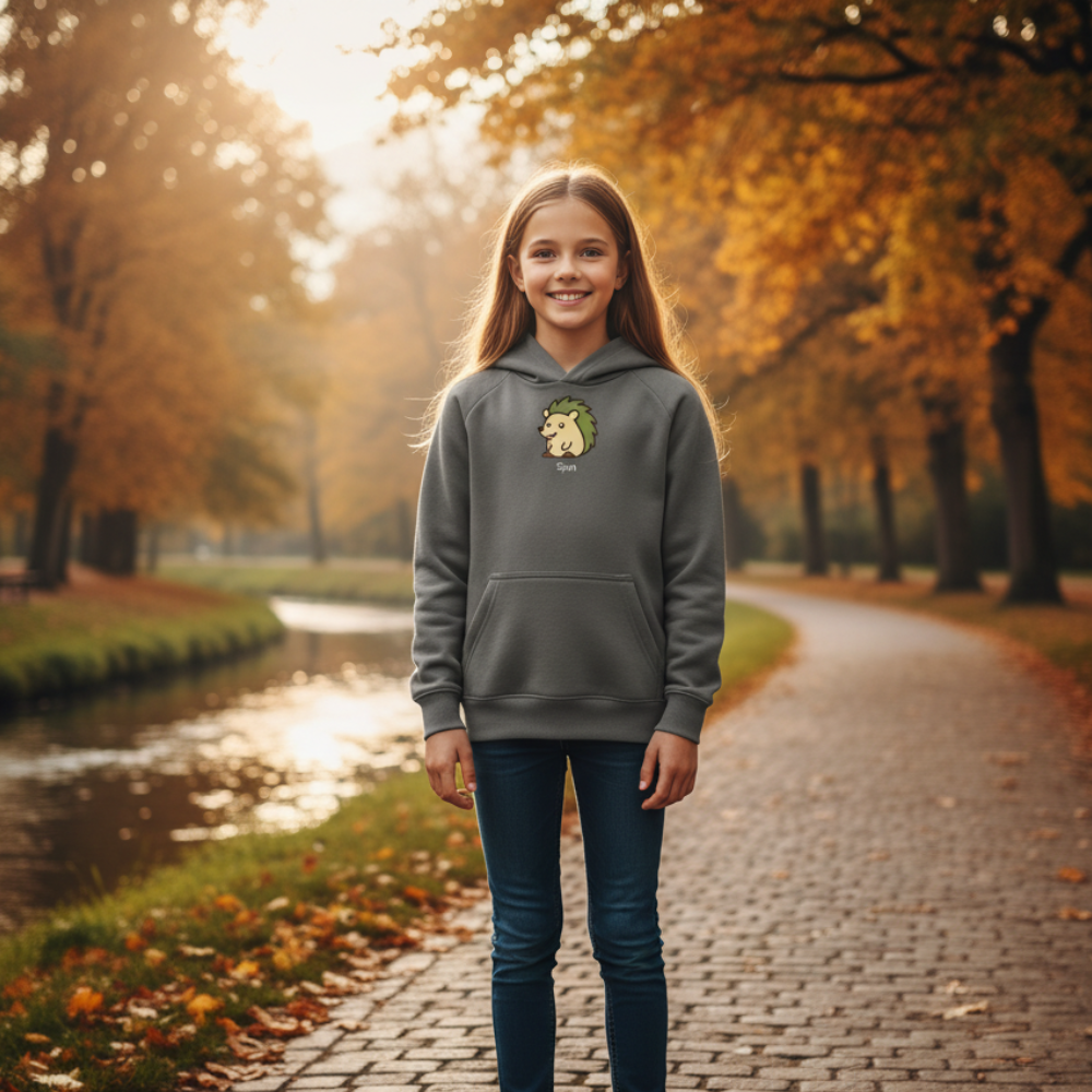 Spin | Kinder Bio-Kapuzensweatshirt - Spin Collection