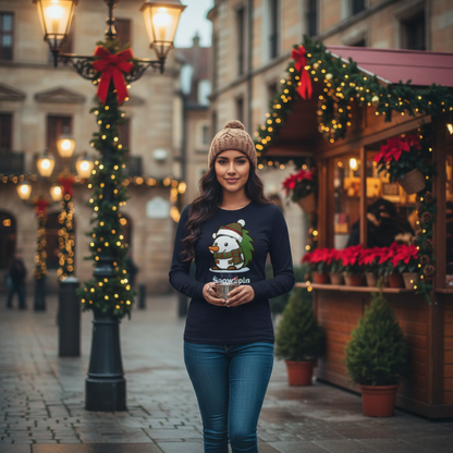 Spin | Unisex Bio-Langarmshirt - Christmas Collection SnowSpin