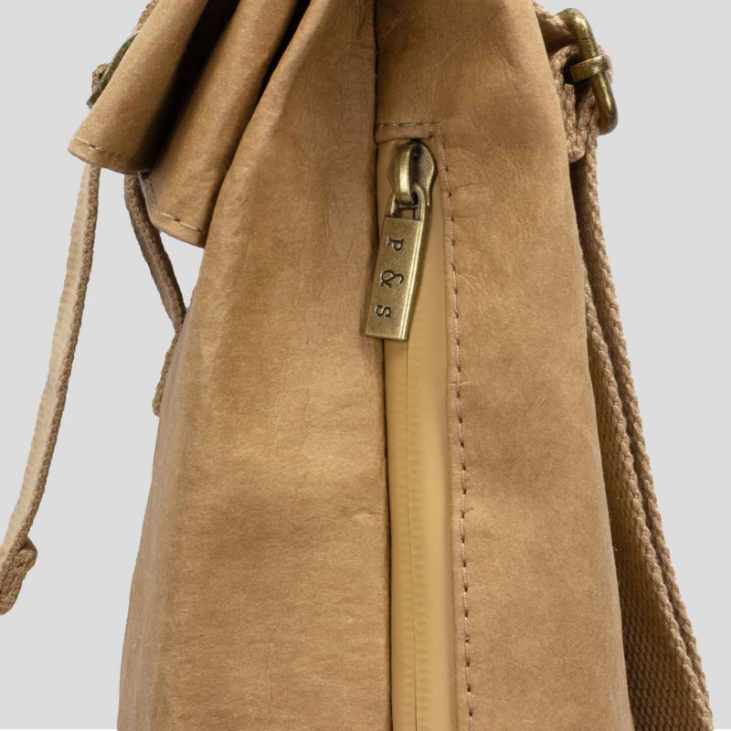 Oak Kraft Paper Backpack Sand