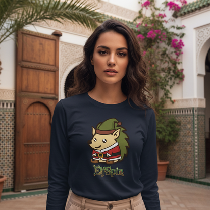 Spin | Unisex Bio-Langarmshirt - Christmas Collection ElfSpin