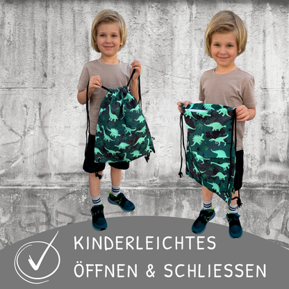 Heckbo | Kinder Turnbeutel - Dinosaurier