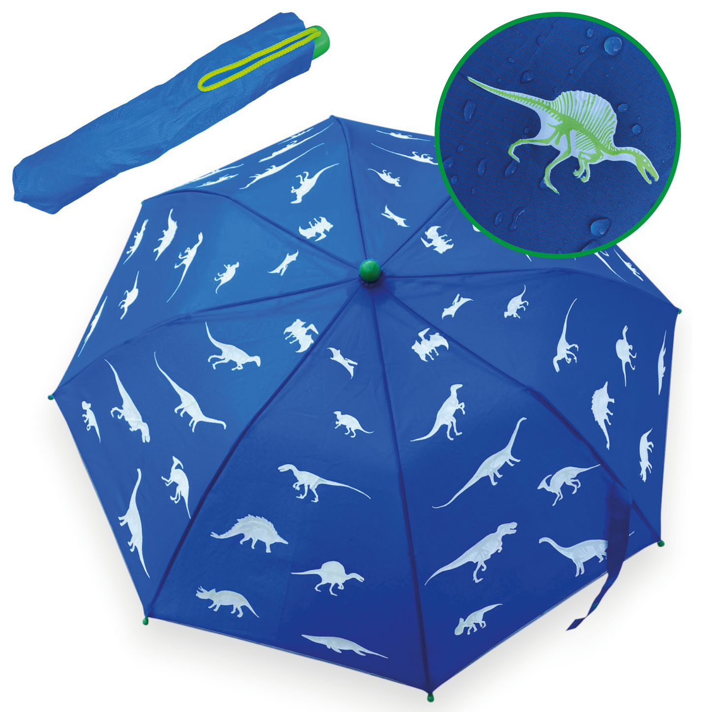 Heckbo | Magic Regenschirm für Kinder - Dino