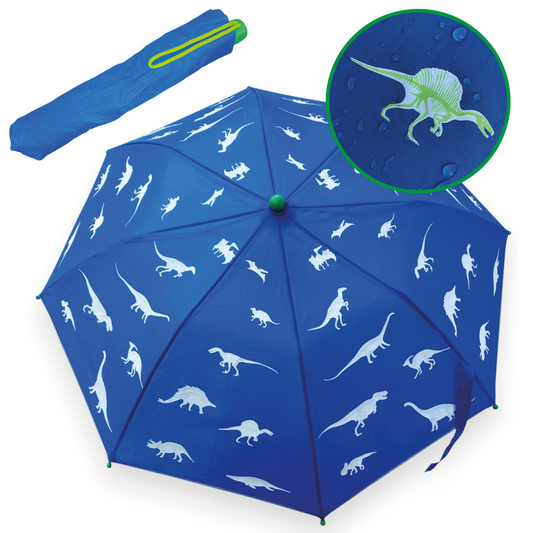 Heckbo | Magic Regenschirm für Kinder - Dino