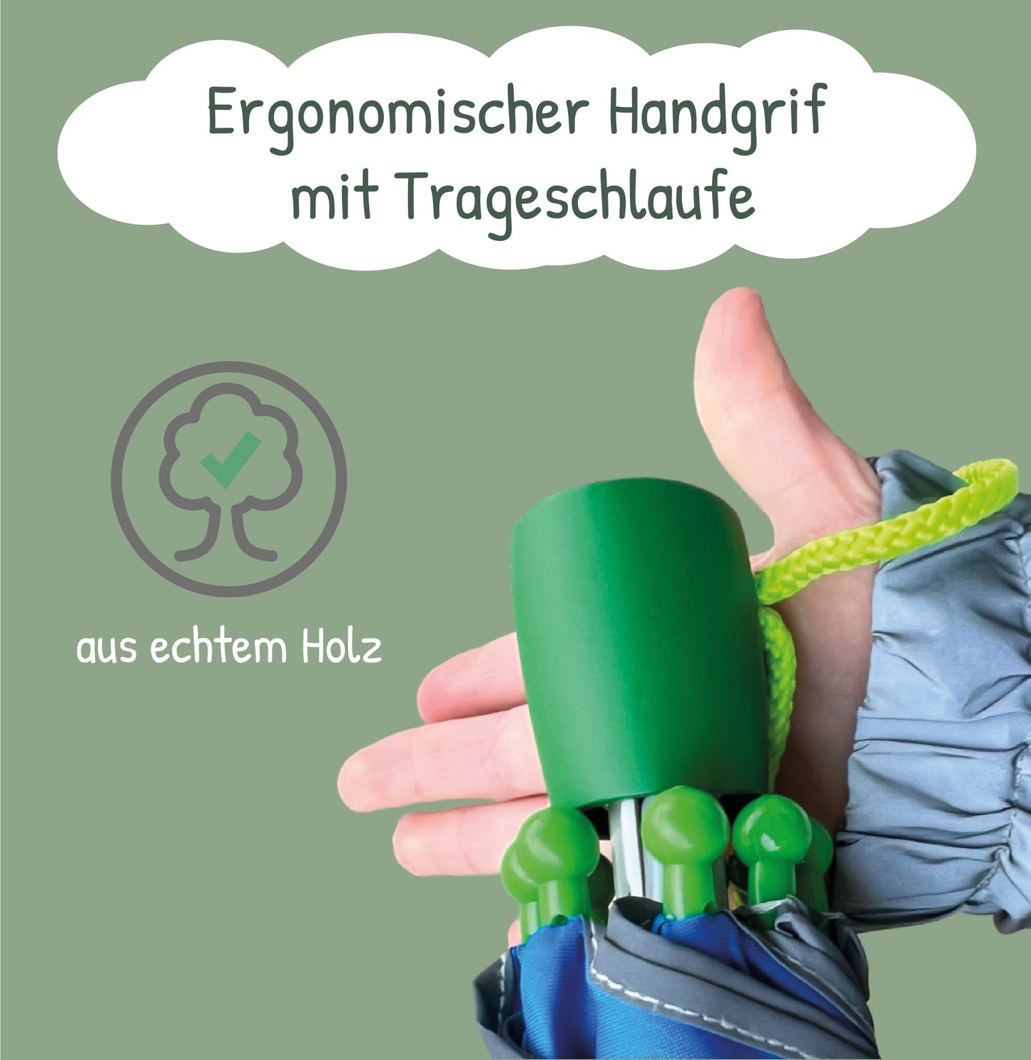 Heckbo | Magic Regenschirm für Kinder - Dino
